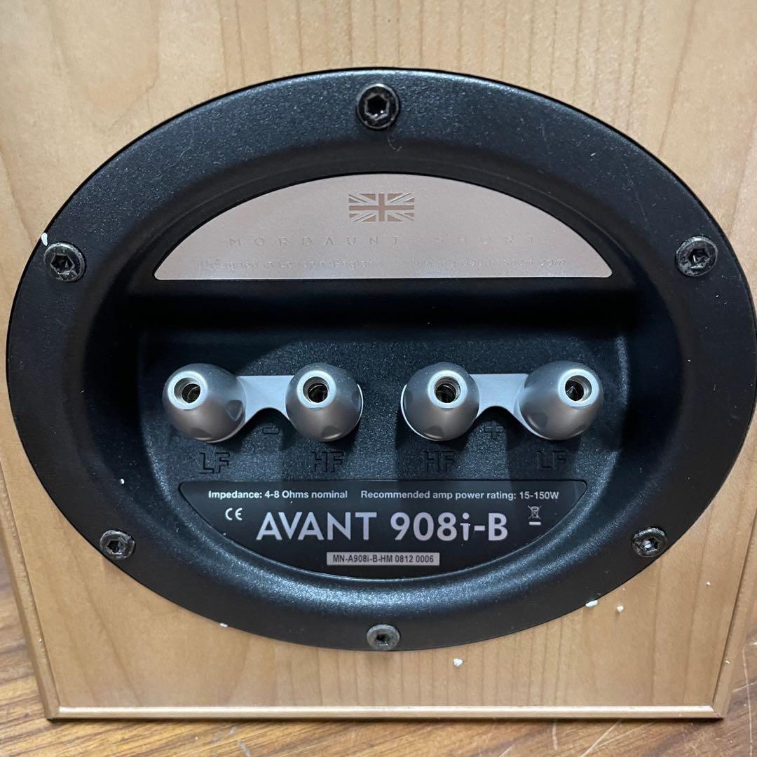 605 極美品 モダンショート AVANT908i スピーカーペア 送料無料 - メルカリ