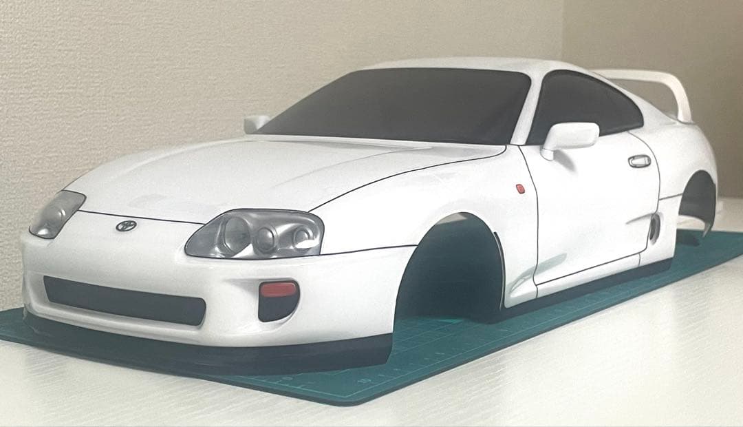 タミヤラジコンボディ　A80スープラ タミヤ 電動RCカーシリーズ 1/10RC トヨタ スープラ (TT-02Dシャーシ
