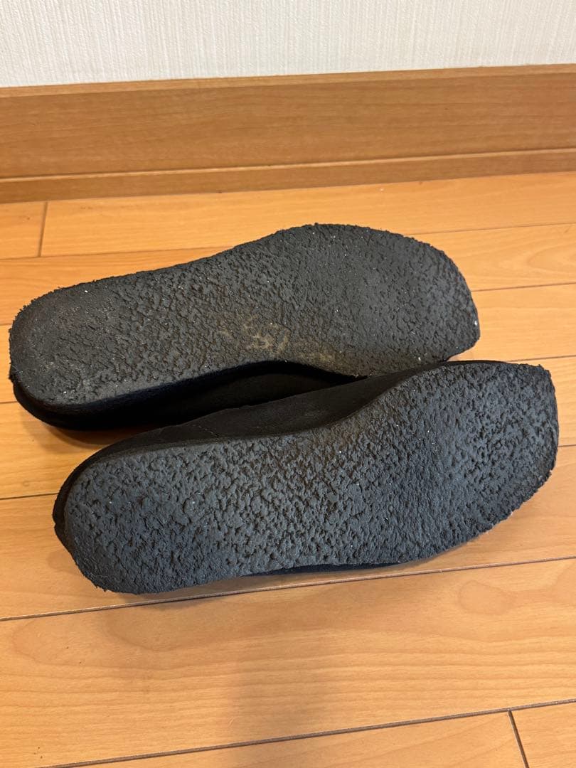 CLARKS ワラビー ブラック 7h 25.5cm