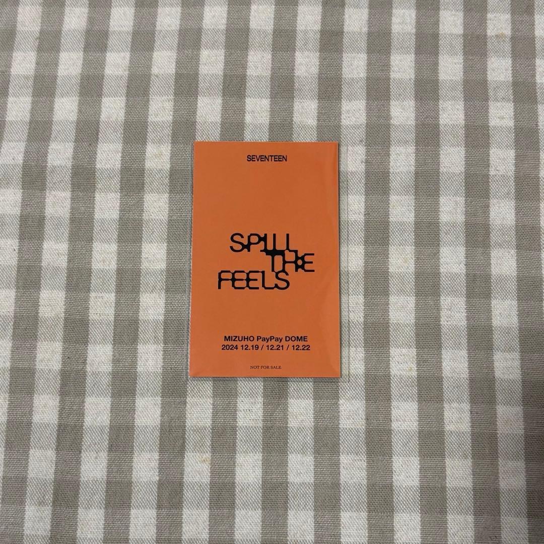 SEVENTEEN SPILL THE FEELS 福岡 会場限定 ウォヌ - メルカリ