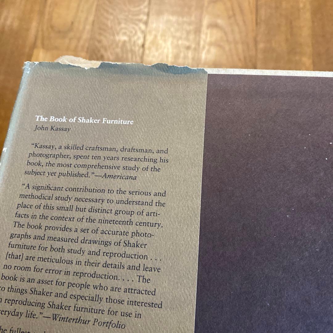 The Book of Shaker Furniture 木工家具職人 家具製作 - メルカリ