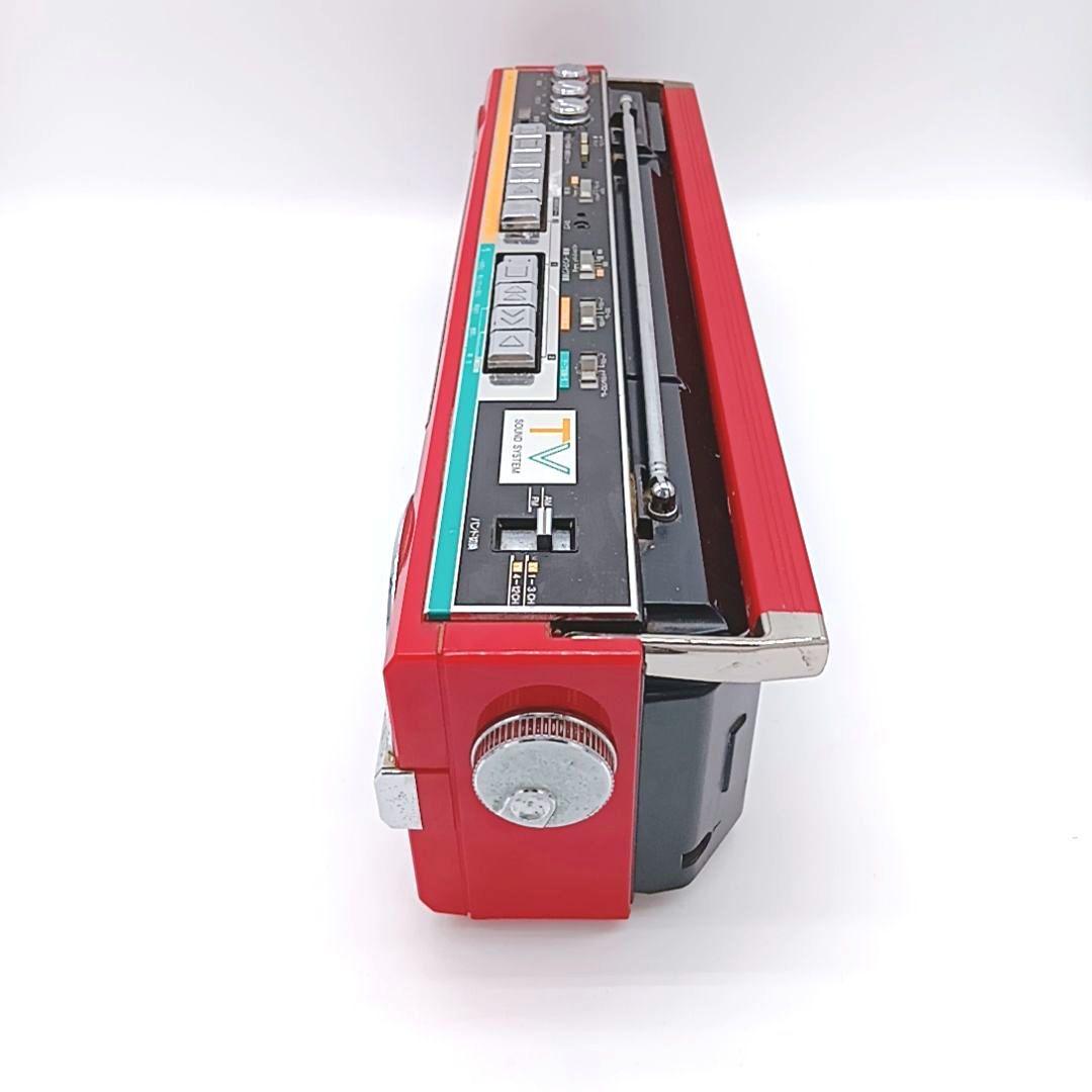 SHARP ラジカセ シャープ 昭和レトロ ダブルカセット QT-77MK2 昭和