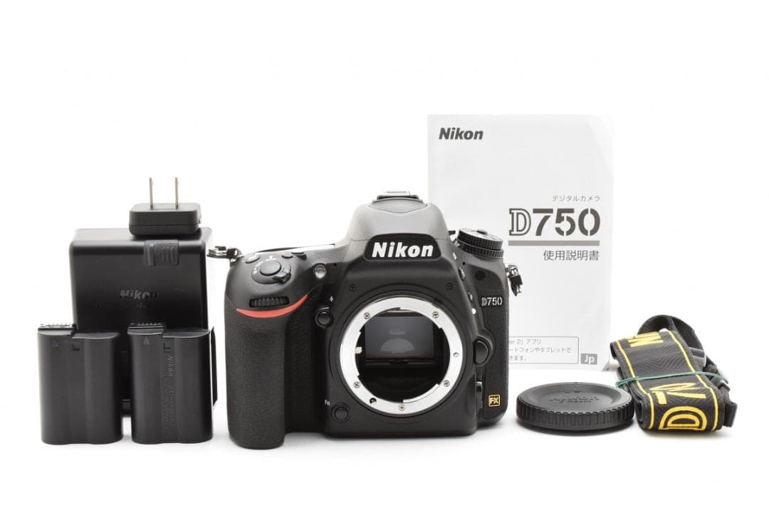 ニコン Nikon D750 ボディ ショット数4138枚 Nikon D7500 ボディ 新品｜フジヤカメラ