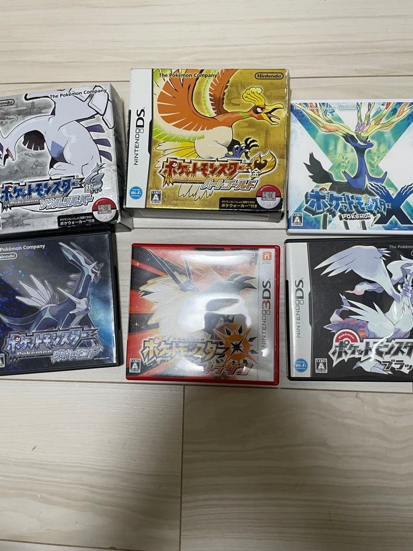 ポケモン ハートゴールド ソウルシルバー ウルトラサン エックス