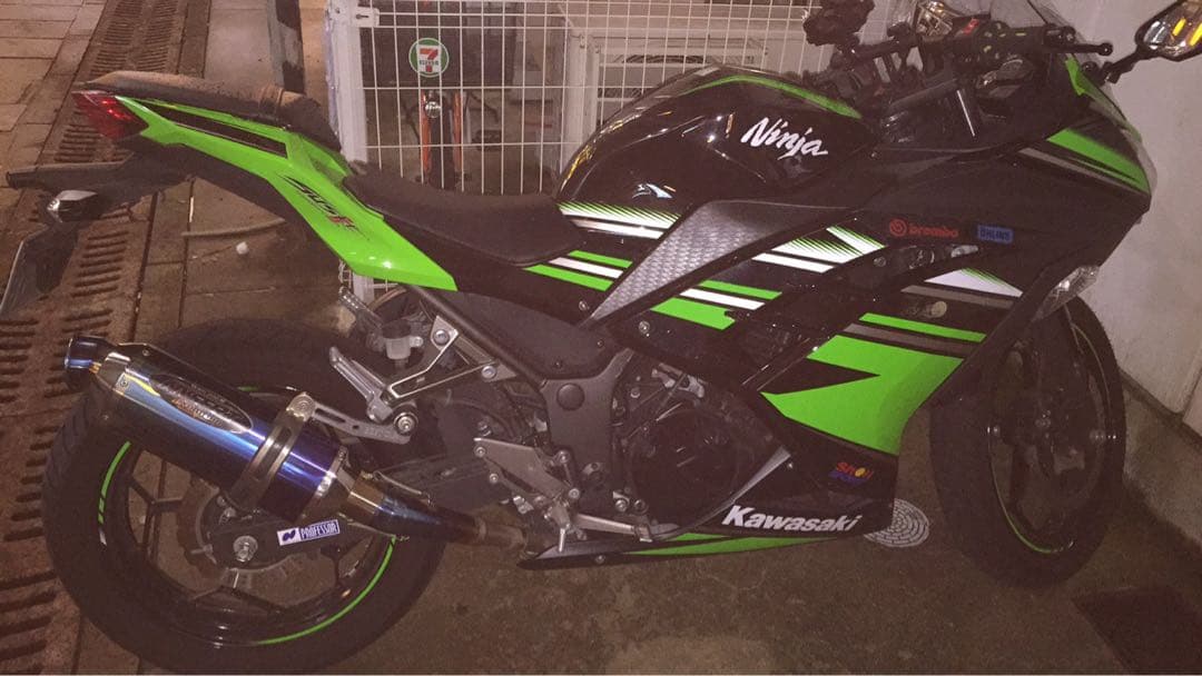 BEET JAPAN NASERT スリップオンマフラー Ninja250 新着