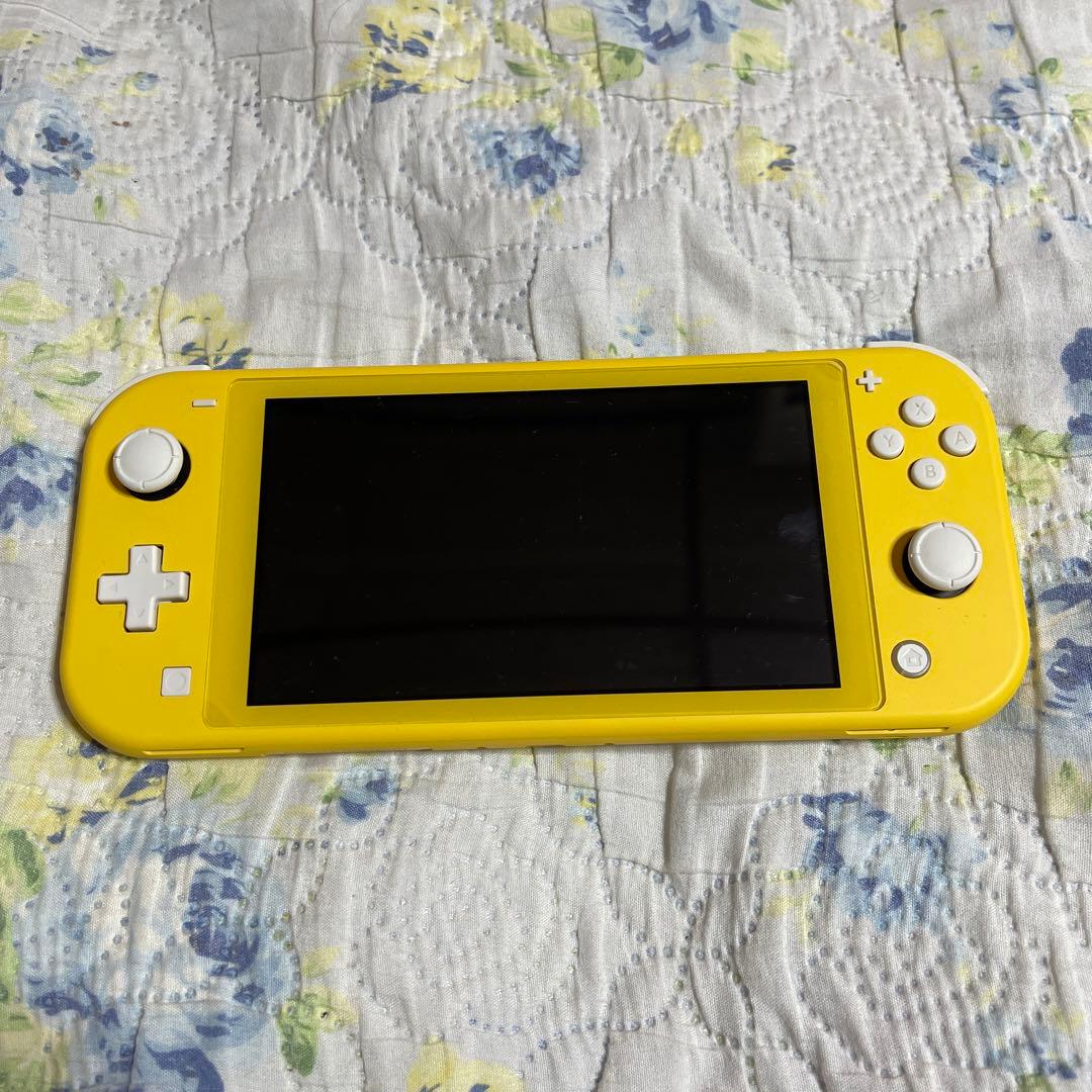 Nintendo Switch Lite イエロー 充電器付き-昭和レトロボックス1点物