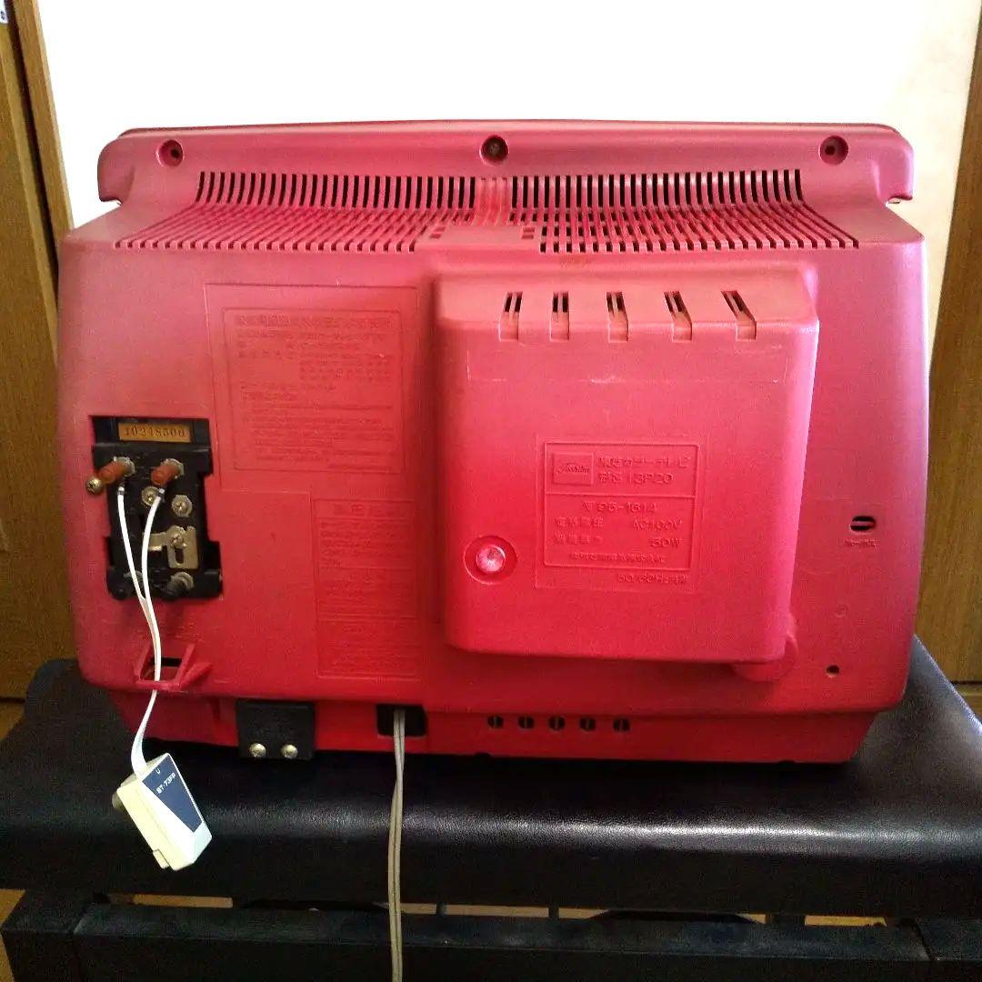 昭和レトロ 東芝 ブラウン管カラーテレビ BLACKSTRIPE 13P20 - メルカリ