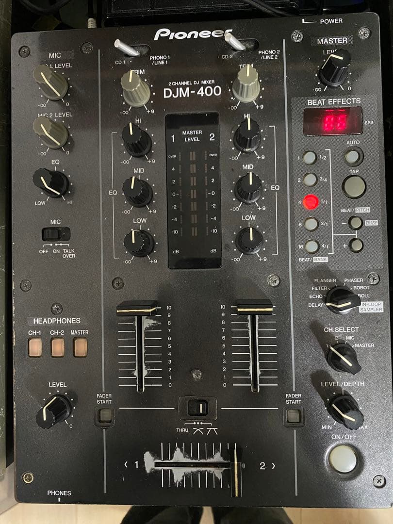 Pioneer DJM-400 2チャンネル ミキサー 中古 Pioneer DJM-400 2チャンネル ミキサー 中古 Pioneer DJ DJM-400 Black