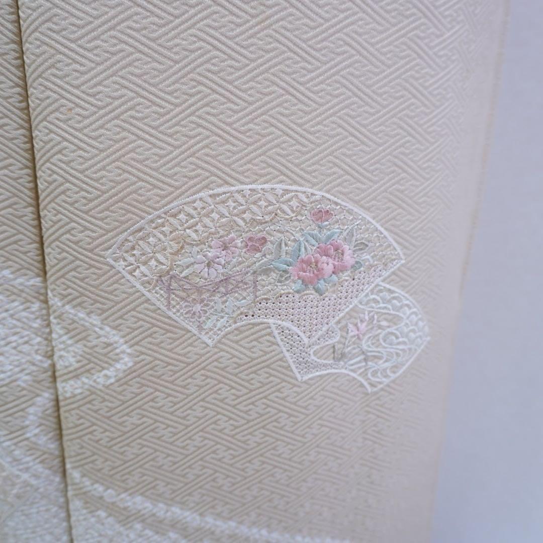 訪問着 4点フルセット432七五三 お宮参り 卒業式 入学式 汕頭刺繍 小柄