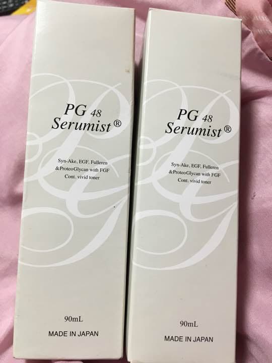 PG 48 serumist 90ml 2本セット セラミスト 化粧水 未使用 3e8c098f50563d3df710b815c680b4