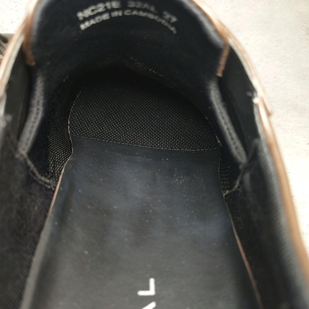 人気定番デザイン】極美品 REGAL【27】レザードレススニーカー