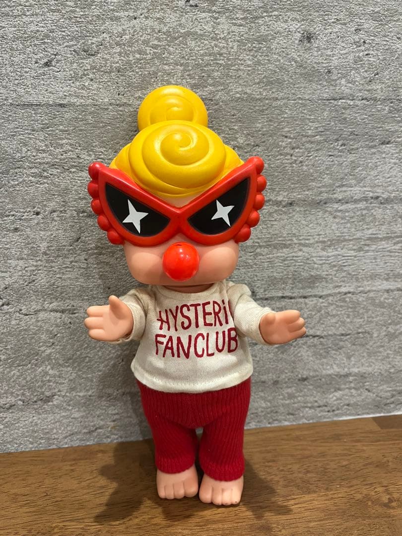 ヒステリックミニ ドール フィギュア レトロ レア★U67 HYSTERIC MINI - ヒスミニ☆正規品☆新品☆ドール☆赤☆スタッズ付