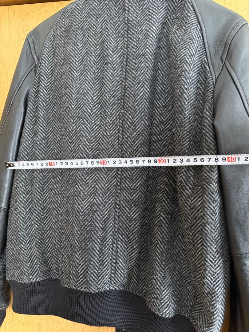 極美品 山羊革 XLサイズ JACKROSE スタジャン ヘリンボーン 黒 - メルカリ