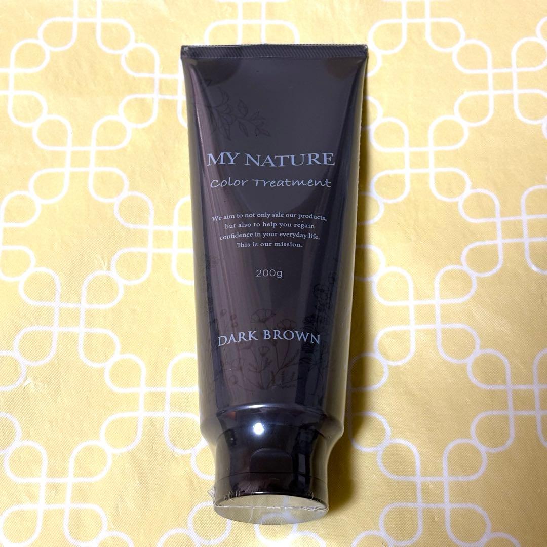 マイナチュレ カラートリートメント ダークブラウン 1本 - メルカリ