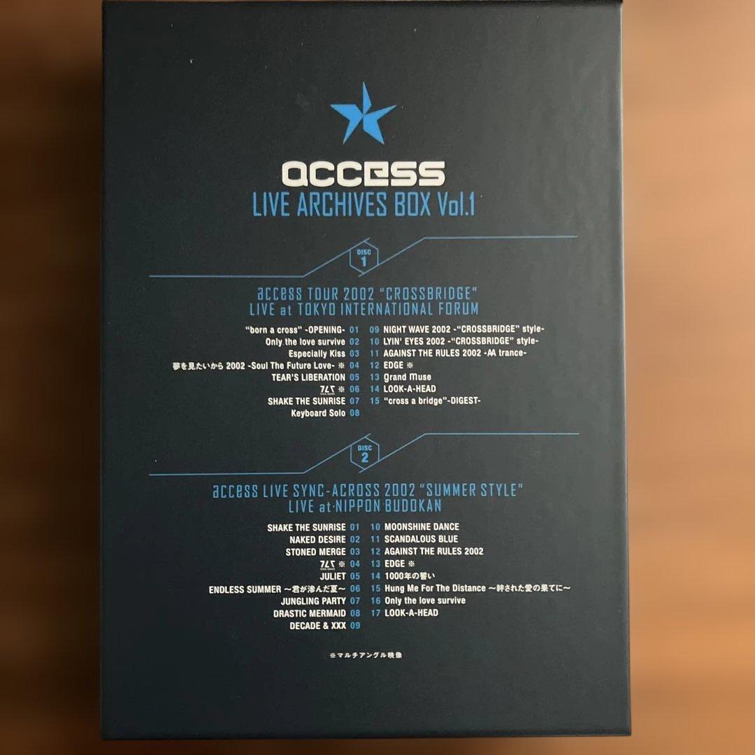 access/LIVE ARCHIVES BOX Vol.1〈完全生産限定盤・… - メルカリ