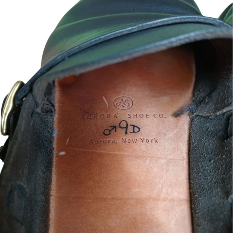 オーロラシューズ ミドルイングリッシュ サイズ ９D 27.0cm