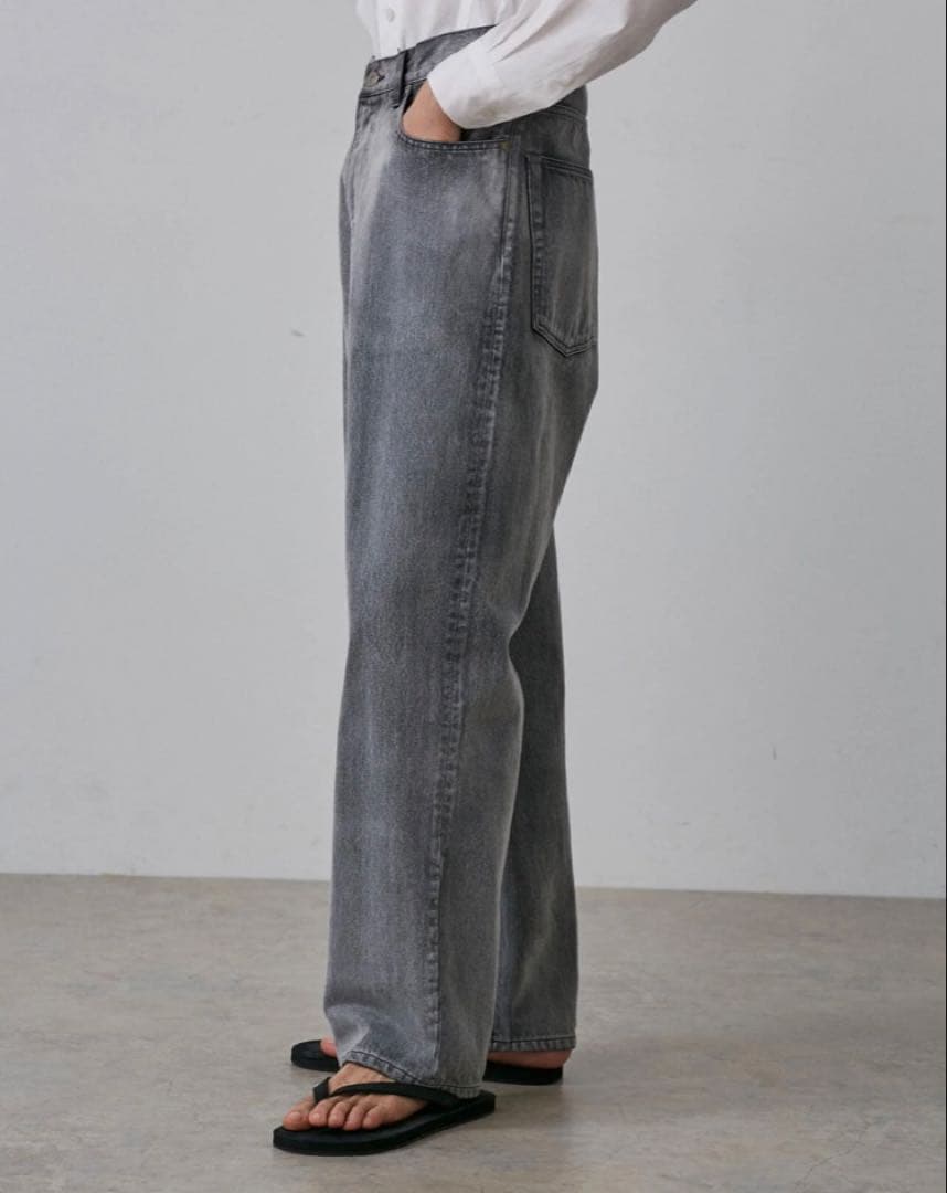 【YLEVE /イレーヴ】13.5oz Denim Baggy Fadeサイズ5