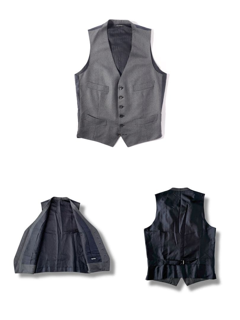 TOM FORD トムフォード セットアップ 3ピース スーツ 48 L - メルカリ