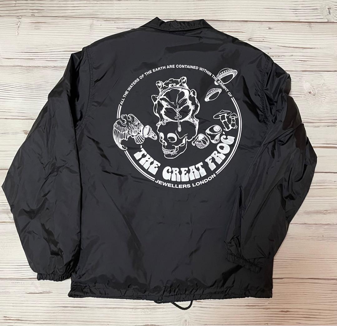 キムタク 私物 THE GREAT FROG ボアコーチジャケット Sサイズ 黒