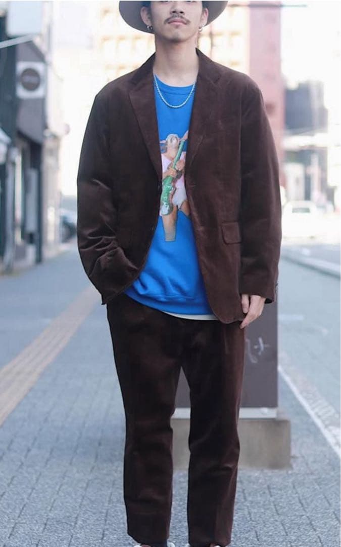 wackomaria ワコマリア セットアップ コーデュロイ ブラウン M - メルカリ