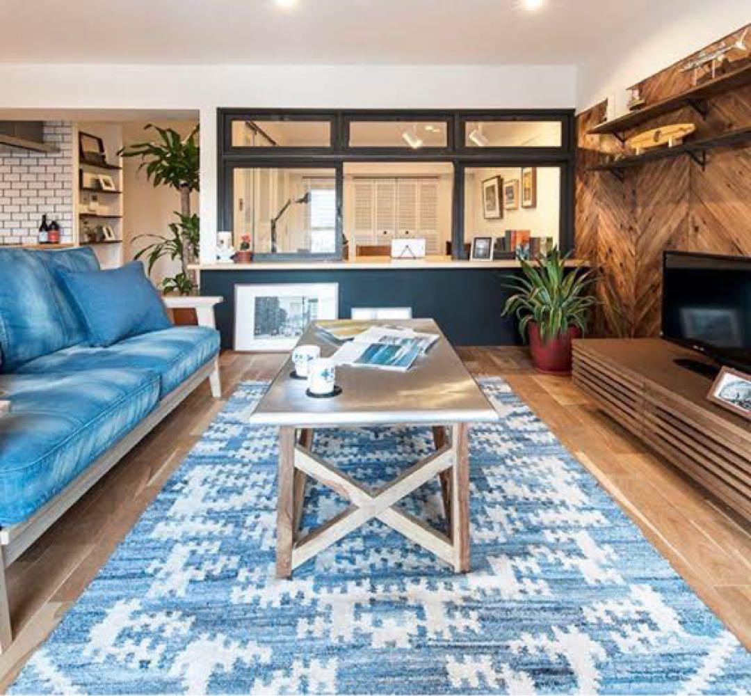 WTW ラグ　オルテガ　ペンドルトン ラグマット PENDLETON（ペンドルトン） ラグ ラグマット ニッティング ラージ