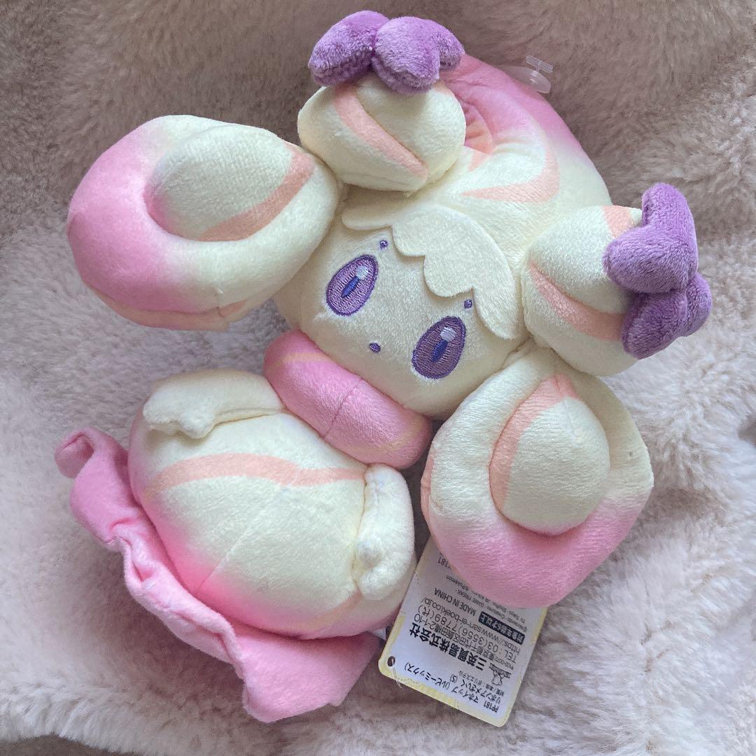 ポケモン マホイップ ルビーミックス ぬいぐるみ - メルカリ
