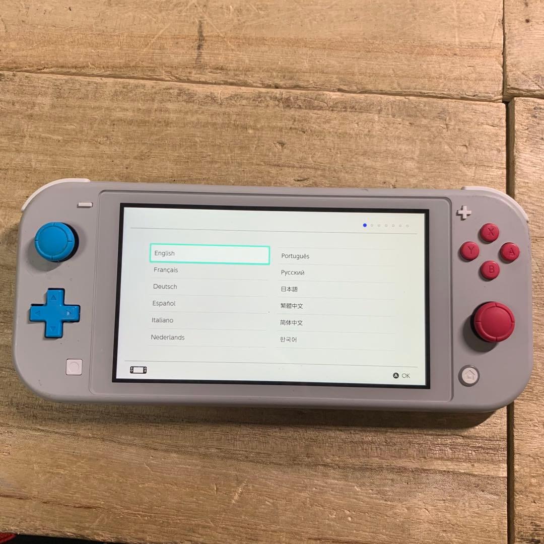 動作OK Switch Lite ザシアン・ザマゼンタ　ポケモンモデル Amazon.co.jp: Nintendo Switch Lite ザシアン・ザマゼンタ 【携帯専用