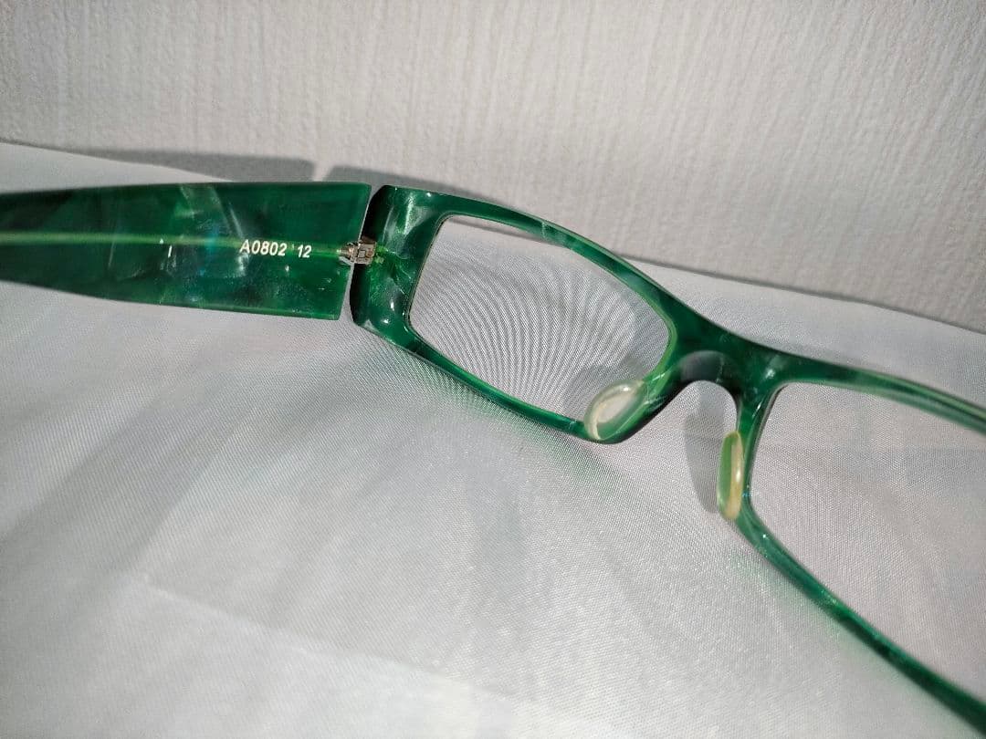alain mikli アランミクリ フレームカラー グリーン メガネ - メルカリ