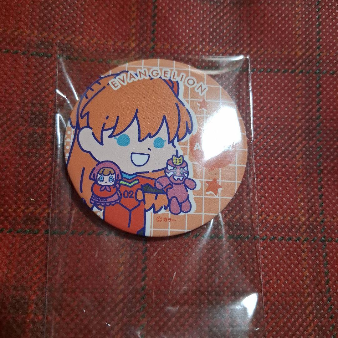 エヴァンゲリオン アスカ缶バッジ5個セット - メルカリ