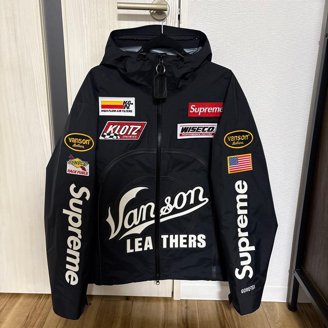 Supreme Vanson GORETEX Shell Jacket 黒 L - メルカリ