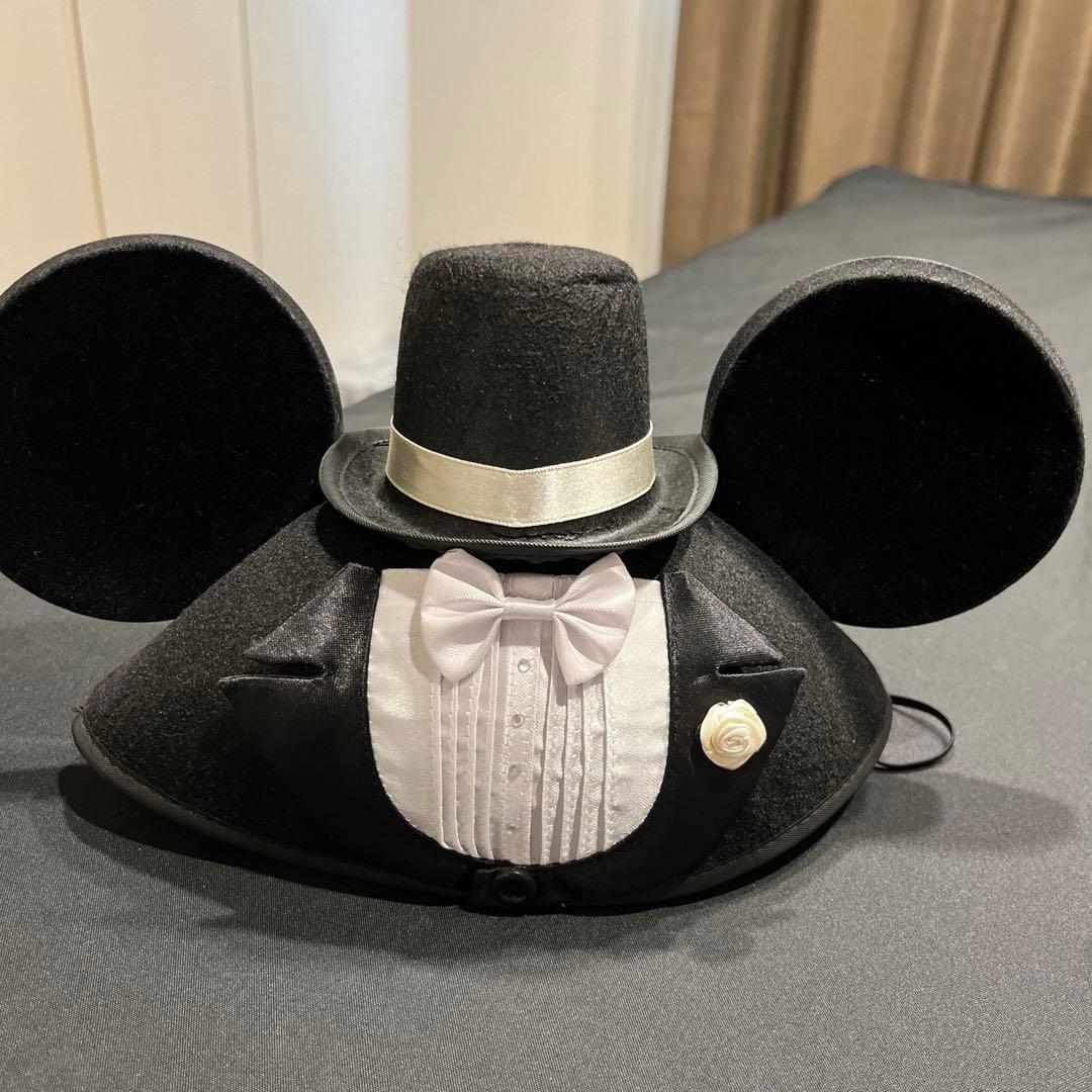 ディズニーワールド ウェディングイヤーハット ミッキー ミニー