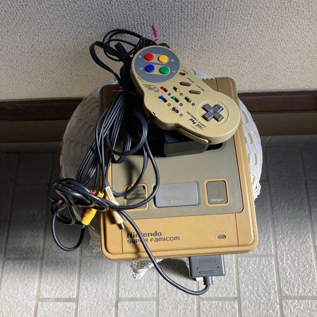 任天堂 スーパーファミコン+ソフト4本 - メルカリ