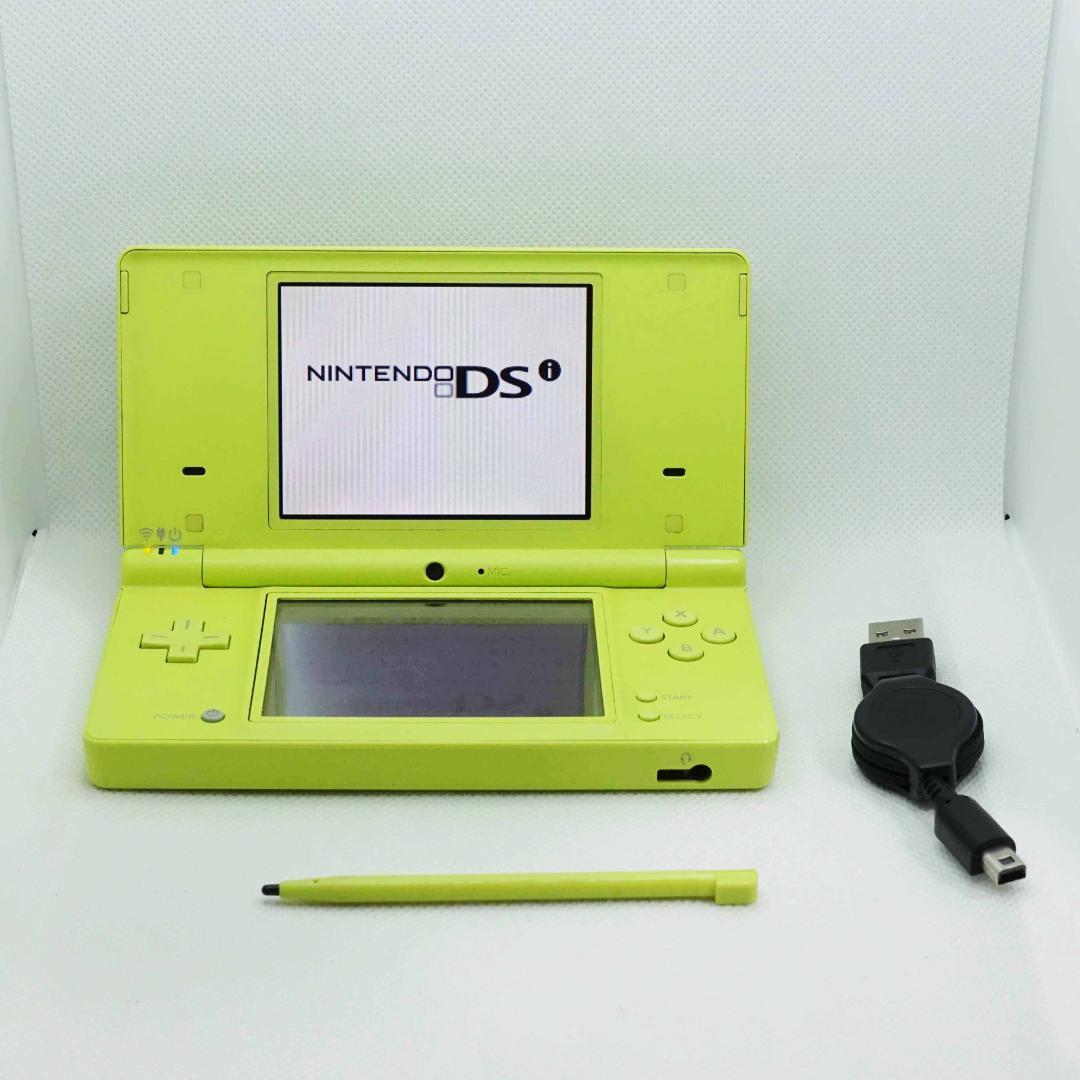 わけあり品】ニンテンドーDSi ライムグリーン USB電源ケーブル付