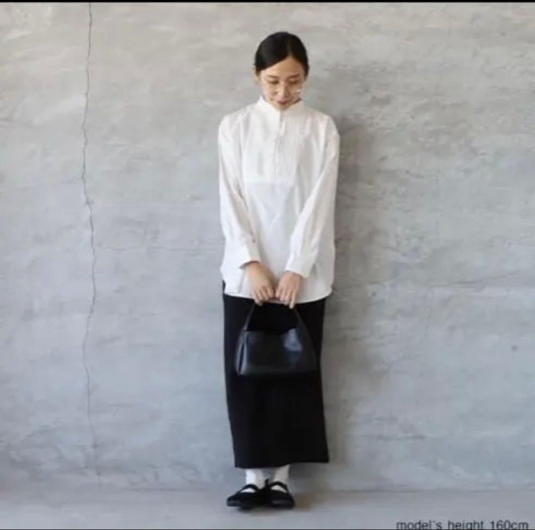 ◇完売品◇試着のみ ICHI イチ ピンタックブラウス 白 長袖 レディース