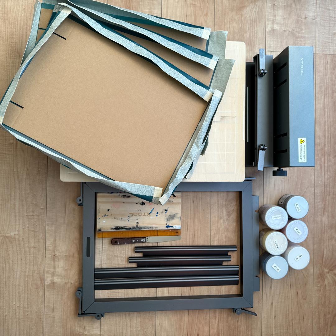 まとめ売り2/2】xTool S1レーザーカッター シルクスクリーン 金属彫刻