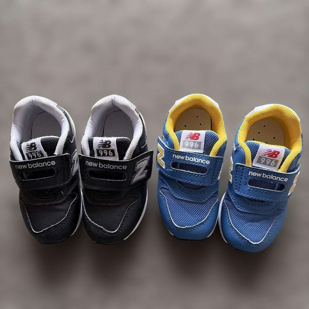 ニューバランス996 13.5cm 14cm キッズスニーカー 2足セット - メルカリ