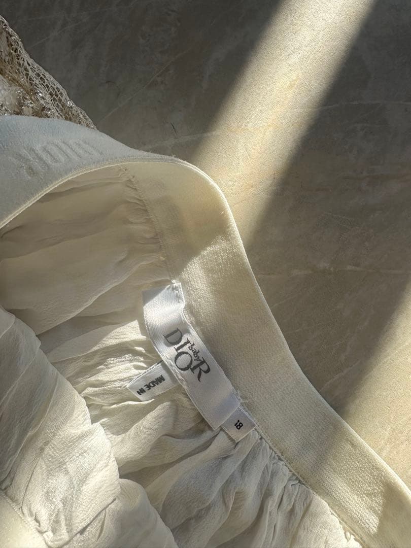 Dior レース ベビーショートスカート 18M