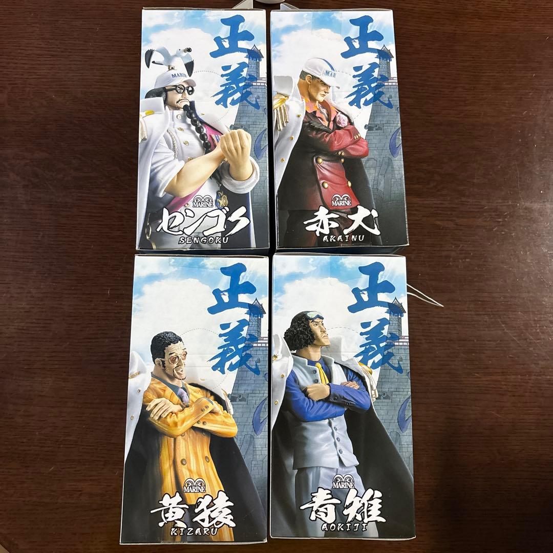 未開封 海軍大将フィギュア 4体セット - メルカリ