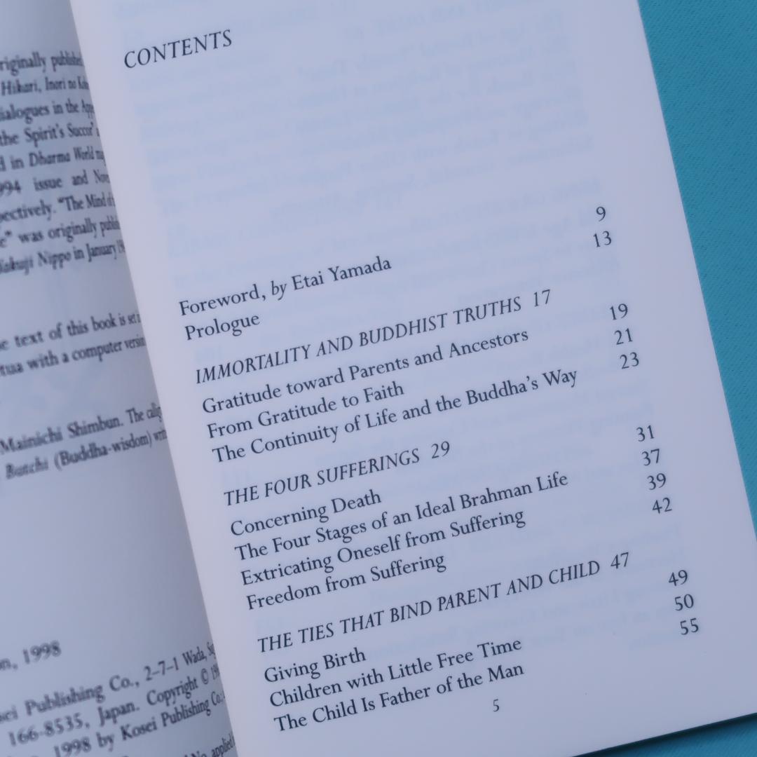 セール！　 英訳　「仏のひかり　祈りの心」　河野慈光（仏教、僧侶、説法、法話）