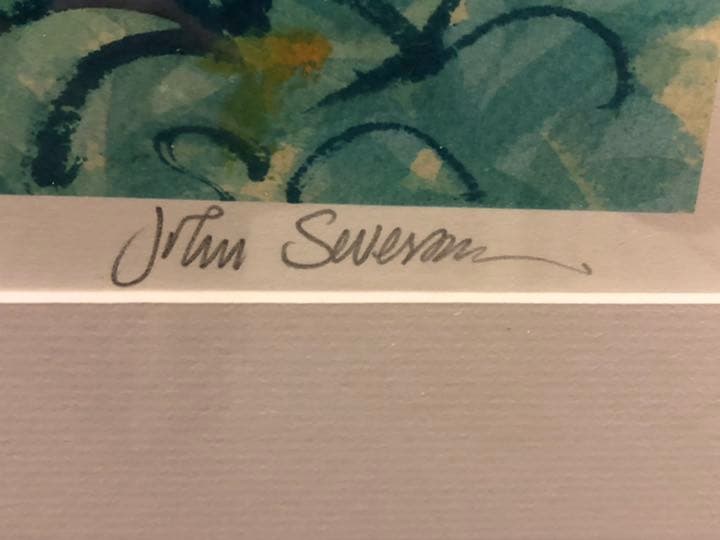 john severson ジョンセバーソンの絵画29/300 サイン入大作