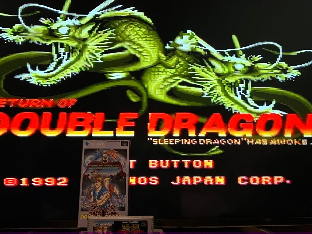 スーパーファミコン SFC リターン・オブ・ダブルドラゴン 双截龍
