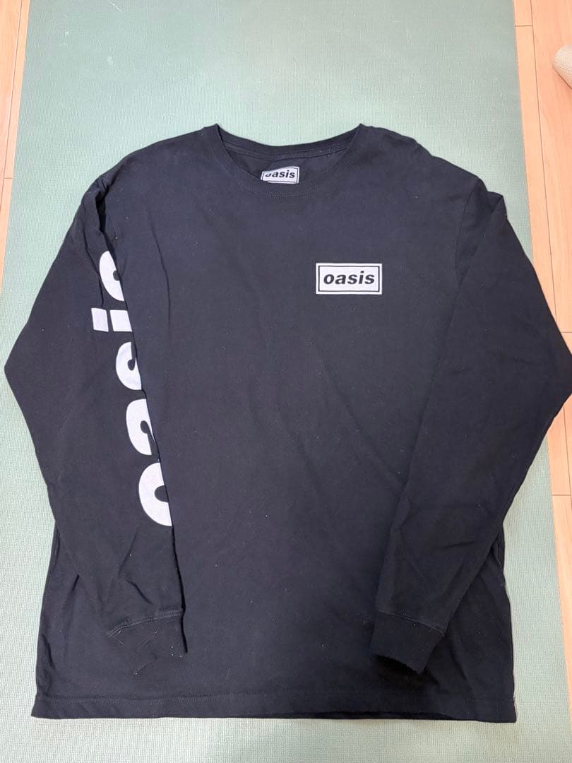 oasis live '25 黒 長袖Tシャツ M - メルカリ