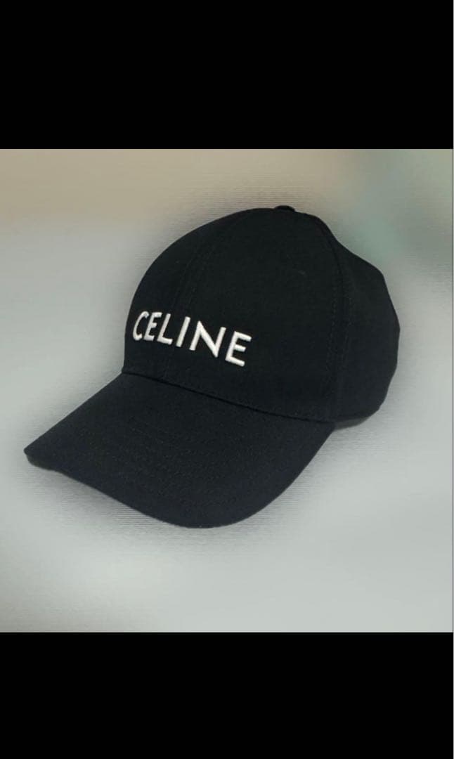 CELINE ベースボールキャップ　ブラック 楽天市場】セリーヌ CELINE ベースボールキャップ ブラック メンズ