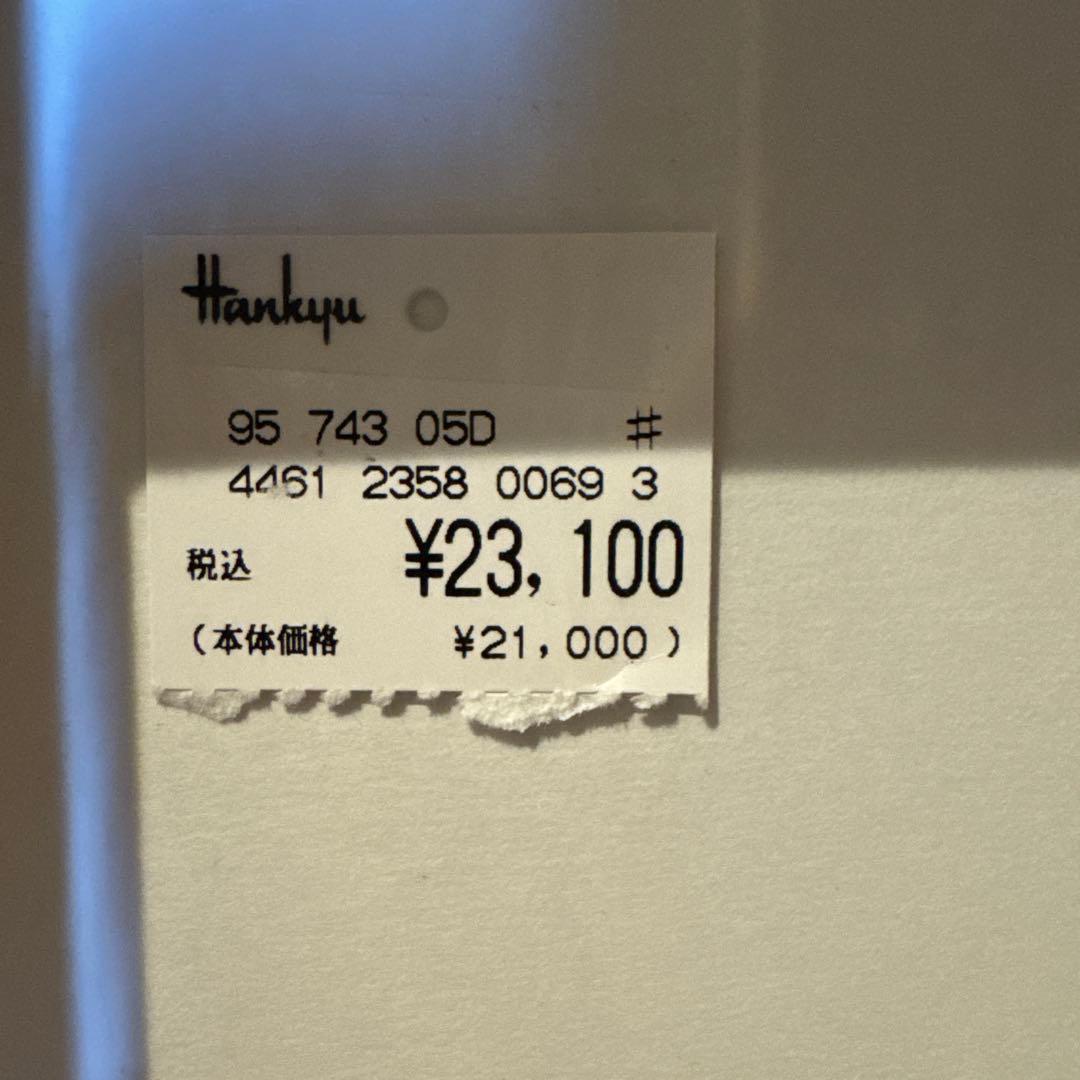 OHGA ビジュー付きフラットシューズ 23.5cm