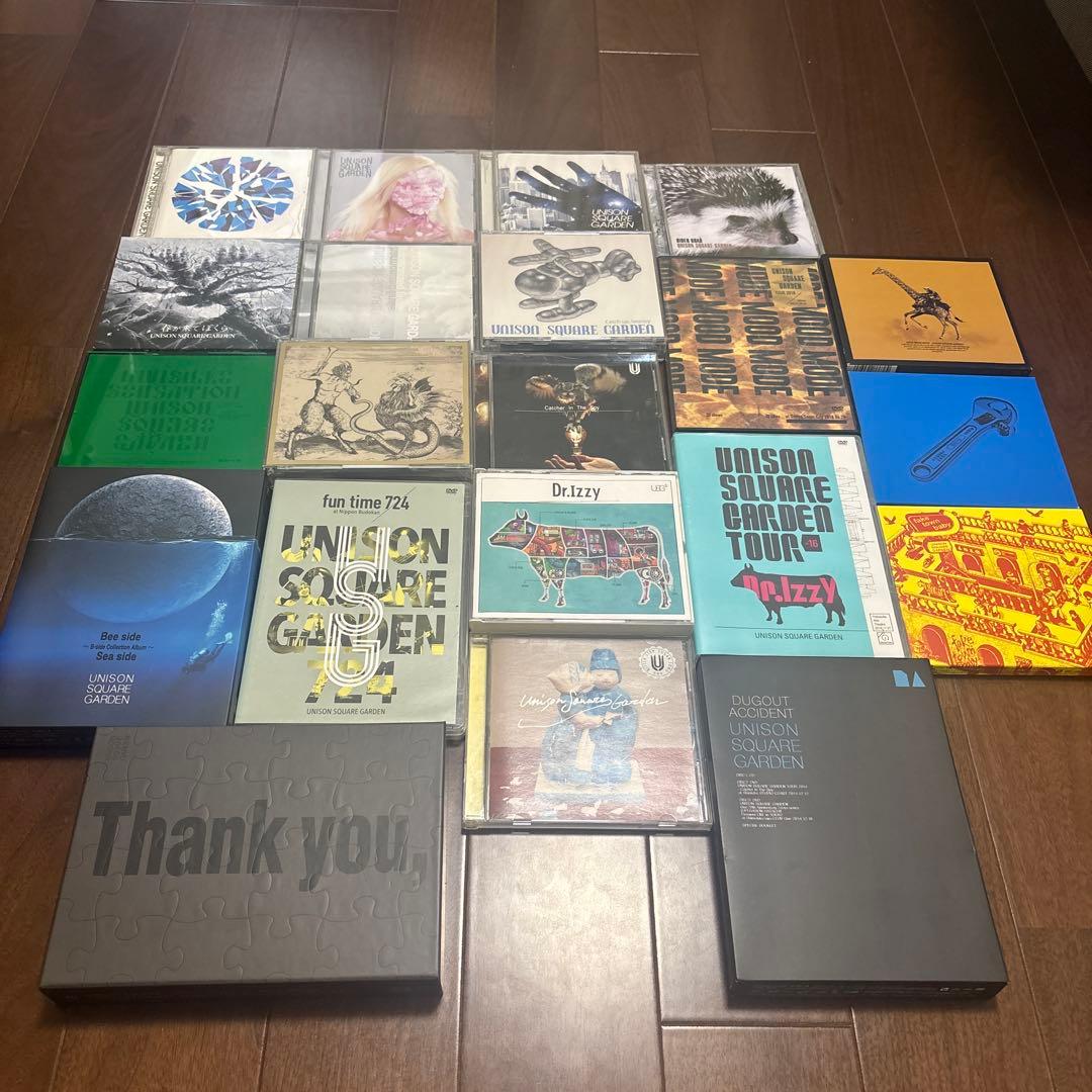 UNISON SQUARE GARDEN アルバム　22枚セット UNISON SQUARE GARDEN アルバム 22枚セット