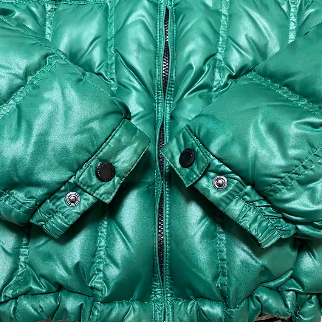 00s old uniqlo down puffer jacket y2k 短丈 - メルカリ