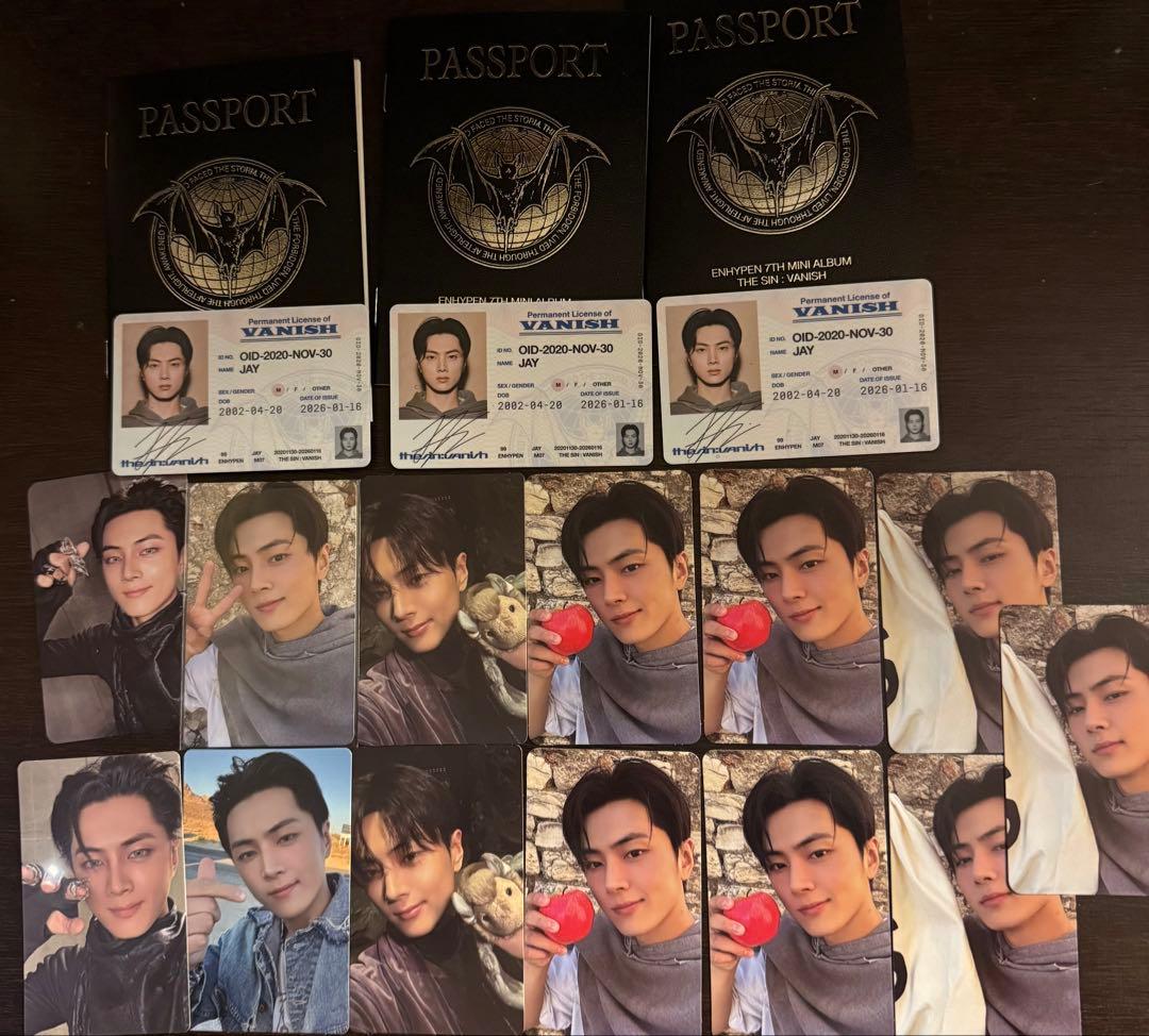 ENHYPEN THE SIN : VANISH トレカ他 JAY - メルカリ