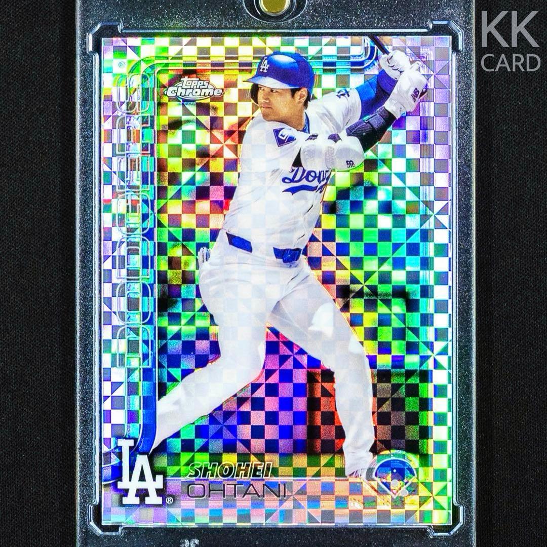 B*b様 2025 Topps Chrome 大谷翔平 エックスフラクターパラレ - メルカリ