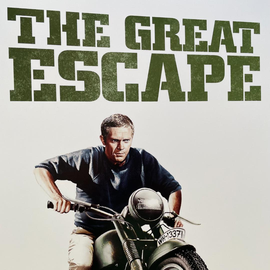 ポスター『大脱走』The Great Escape☆スティーブ・マックイーン