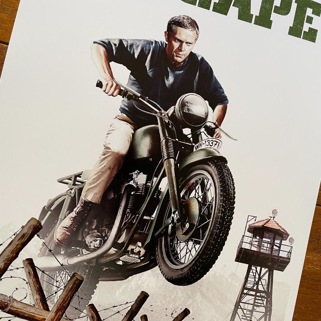 ポスター『大脱走』The Great Escape☆スティーブ・マックイーン
